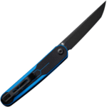 C23015-3 CIVIVI KwaiQ Milled Blue/Black G10 Handle Black Stonewashed Nitro-V Blade Lin