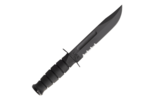 KA-BAR KB-1214 Black Utility taktický nôž 17,9cm, čierna, Kraton, puzdro Kydex
