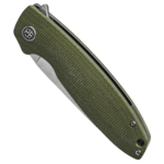 PFB01GRMW Petrified Fish PFB01
Terra Stonewashed D2 Green Micarta
