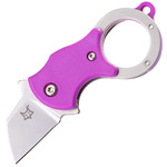 FX-536 P FOX knives FOX MINI-TA FOLD. KNIFE PINK NYLON HDL-1.4116 STAINLESS ST. SANDBL. BLD