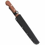 Herbertz ART000122 CJH Machete machete 46 cm, fekete, fa, nylon tok