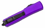 Microtech 121-1PU Ultratech Purple Standard automatický nůž 8,8 cm, černá, fialová, hliník