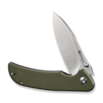 S23077-1 Sencut Borzám OD Green G10 Handle Satin Finished 9Cr18MoV Blade Liner Lock