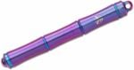 We Knife TP-04D Syrinx Pen Purple pero 8,7 cm, fialová, titan, černý inkoust