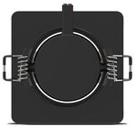 Modee LED štvorcové svietidlo 4,8W 420lm D80xH32mm, neutrálna biela, čierna (ML-DL4000K4,8WSR-BN)