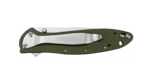Kershaw 1660OL LEEK - OLIVE kapesní nůž 7,6 cm, olivově zelená, hliník