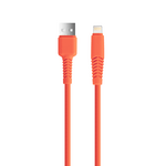 SETTY kábel USB - Lightning 1,5 m 2,1A KSA-L-1.5210 oranžová (GSM165725)