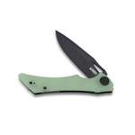 Kubey KB245G Raven Jade zsebkés 9 cm, fekete Dark Stonewash, jade, G10