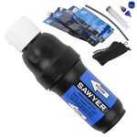 SP131 Sawyer Point One Squeeze Water Filter System - 64oz, 32oz, 16oz Squeezable Pouches and Cleanin