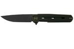 We Knife WE22026-3 Navo zsebkés 8,3 cm, Black Stonewash, fekete-bronz, titán 