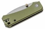 CIVIVI C19068S-5 Baby Banter zsebkés 5,9 cm, Stonewash, zöld, G10