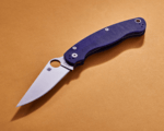 Spyderco C36GPDBL2 Military 2 sötétkék zsebkés 10.2 cm, szatén, sötétkék, G10