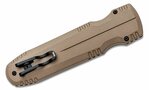 SOG-15-61-02-57 PENTAGON OTF – FDE automata kés 9,6 cm, fekete, barna, alumínium