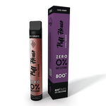 Puff House Cool Grape ZERO 800+ beznikotínová jednorazová e-cigareta, hrozno 