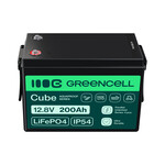 Green Cell LFPGC12V200AH CUBE LiFePO4 baterie 12,8V 200Ah