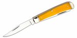 FL-TRPR-Y Cold Steel TRAPPER KNIFE / 4.125" CLOSED / 2 BLADES (BOTH 3.3") / 8CR13MOV / YELLOW BONE /