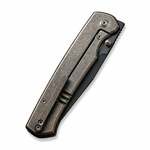 WE21046-2 We Knife Evoke Bronze Titanium Handle Black Stonewashed CPM 20CV Blade Frame