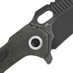 Kizer V4600C2 Mini Paragon Black kapesní nůž 8,7 cm, Black Stonewash, černá, Micarta