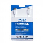 Vega HDMI kábel 10.2Gb/s 10m biely AA-1071