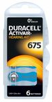 Duracell Activair DA 675 batérie do naslúchadla 6ks 4043752174649