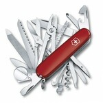 Victorinox 1.6795 Swiss Champ multifunkčný nôž 91 mm, červená, 33 funkcií