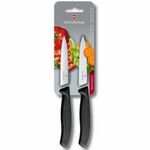 Victorinox 6.7793.B SwissClassic sada kuchynských nožov 2 ks 11 cm, čierna