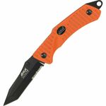 Eka 734201 Swede T9 Orange taktický nôž 9 cm, čierna, oranžová, G10