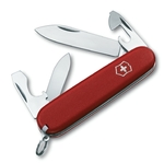 Victorinox 0.2503.B1 Recruit Red multifunkčný nôž 84 mm, červená, 10 funkcií, blister