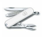 Victorinox 0.6223.7B1 Classic SD White multifunkční nůž, bílá, 7funkcí, blistr
