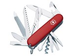 1.3763.B1 Victorinox Ranger többfunkciós kés 91 mm, piros színű, 21 funkciós