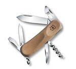 Victorinox 2.3801.63B1 EvoWood 10 multifunkční nůž 85 mm, ořechové dřevo, 11 funkcí, blistr
