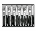 Victorinox 6.7233.12 Steak Knife Set 12-dílná sada příborů - 6x nože na steak, 6x vidlička