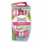 Wilkinson Quattro for Women Sensitive dámsky holiaci strojček 3ks