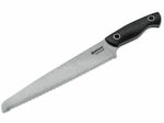 Böker Manufaktur Solingen 130281 Saga nůž na chléb 23,5 cm, Stonewash, černá, G10