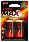 Kodak Alkaline Max alkalické baterie C 1,5V 2ks 887930952834