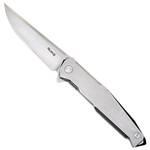 Ruike P108-SF vreckový nôž 8,8 cm, matná, Stonewash, celooceľový