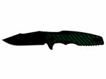 Zero Tolerance ZT-0393GLCF Hinderer Glow kapesní nůž 8,9 cm, černá, uhlíkové vlákno, svítí ve tmě