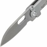 Fox Knives BF-719 Black Fox Bean Gen 2 vreckový nôž 5 cm, Stonewash, celooceľový