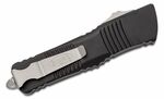 Microtech 142-10 Combat Troodon taktikai zsebkés 9,5 cm, Stonewash, fekete, alumínium