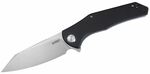 Kubey KU158E Flash vreckový nôž 9,8 cm, čierna, G10, spona
