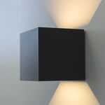 Modee LED čierna nástenná lampa 6W 515lm neutrálna biela (ML-LWL0007)