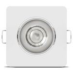 Modee LED štvorcové svietidlo 4,8W 420lm D80xH32mm, neutrálna biela, biela (ML-DL4000K4,8WSR-WN)