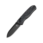 Kizer Ki3619A4 Drop Bear Clutch kapesní nůž 7,5 cm, černá, tmavě fialová, modrá, FAT Carbon