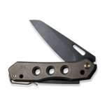 We Knife WE21031-4 Vision R zsebkés 9 cm, Black Stonewash, bronz, titán 