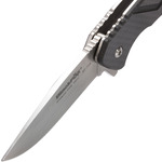 BF-716 FOX knives BLACK FOX CARBONIX FRAME LOCK KNIFE SATIN BLADE - CARBON FIBER SCALE