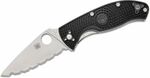 Spyderco C122SBK Tenacious Lightweight Black vreckový nôž 8,6 cm, čierna, FRN