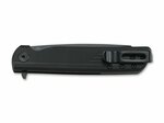 CRKT CR-3802K LCK + BLACKOUT kapesní nůž s asistencí 8,2 cm, celočerná, FRN