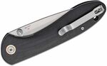 J1912-BKC CJRB Feldspar Black AR-RPM9 G10(contoured & CNC pattern texture)