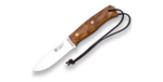 JOKER CO-123 EMBER vnější nůž 10,5 cm, olivové dřevo, kožené pouzdro