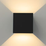 Modee LED čierna nástenná lampa 6W 515lm neutrálna biela (ML-LWL0007)